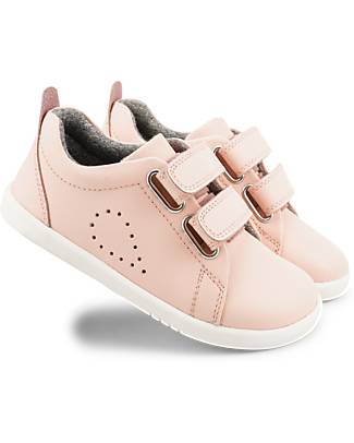 Bobux Scarpina I-Walk Grass Court Switch - Conchiglia - Strap Multicolor Intercambiabili! Scarpe