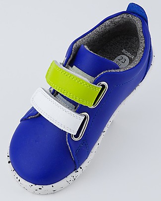 Bobux Scarpina I-Walk Grass Court Switch - Mirtillo - Strap Multicolor Intercambiabili! Scarpe
