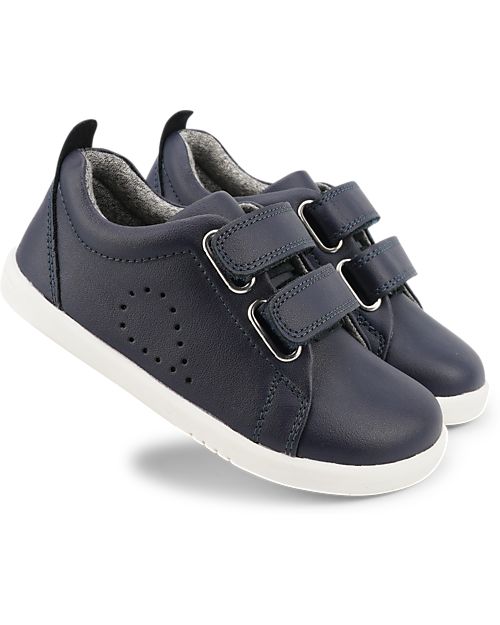 Bobux Scarpina I Walk Grass Court Switch - Navy - Camminatori Esperti Sneakers