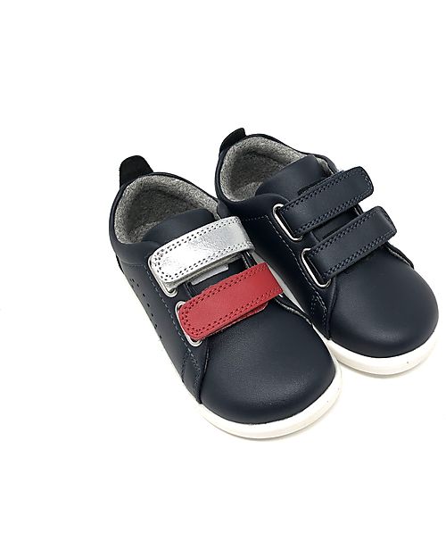 Bobux Scarpina I Walk Grass Court Switch - Navy - Camminatori Esperti Sneakers