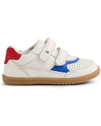 Bobux Scarpina I Walk Hunter - White Salsa - Pelle Nobuk - Camminatori Esperti Scarpe
