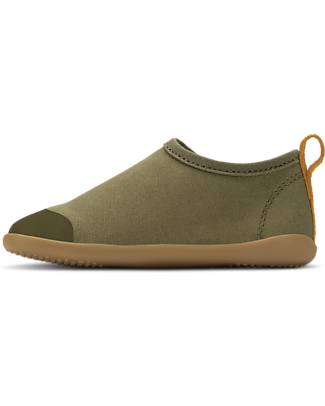 Bobux Scarpina I Walk Indie - Dusk Olive - Pantofole Perfette in Casa o all'Asilo! Pantofole