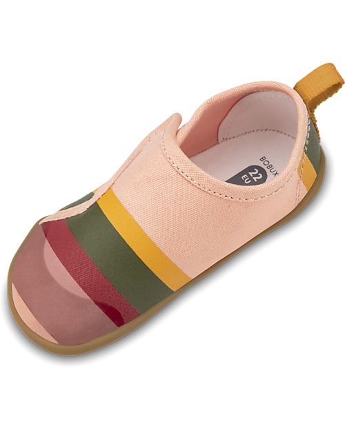 Bobux Scarpina I Walk Indie - Dusk Seaside - Cotone Organico - Pantofole Perfette in Casa o all'Asilo! Pantofole