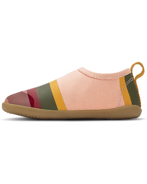 Bobux Scarpina I Walk Indie - Dusk Seaside - Cotone Organico - Pantofole Perfette in Casa o all'Asilo! Pantofole