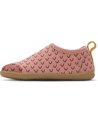 Bobux Scarpina I Walk Indie - Rose Wings - Pantofole Perfette in Casa o all'Asilo! Pantofole