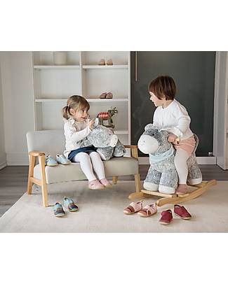 Bobux Scarpina I Walk Indie - Rose Wings - Pantofole Perfette in Casa o all'Asilo! Pantofole