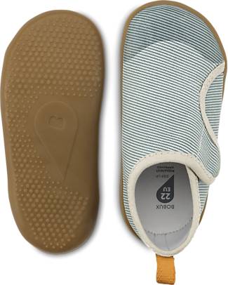Bobux Scarpina I Walk Indie - Slate Pencil - Pantofole Perfette in Casa o all'Asilo! Pantofole