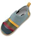 Bobux Scarpina I Walk Indie - Slate Seaside - Cotone Organico - Pantofole Perfette in Casa o all'Asilo! Pantofole