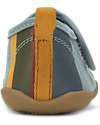 Bobux Scarpina I Walk Indie - Slate Seaside - Cotone Organico - Pantofole Perfette in Casa o all'Asilo! Pantofole