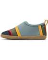 Bobux Scarpina I Walk Indie - Slate Seaside - Cotone Organico - Pantofole Perfette in Casa o all'Asilo! Pantofole