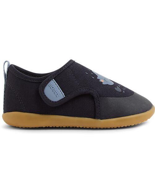 Bobux Scarpina I Walk Nook Indoor - Gufo - Blu Navy - Perfette in Casa o all'Asilo Pantofole
