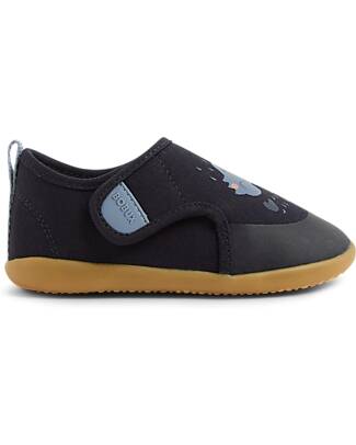 Bobux Scarpina I Walk Nook Indoor - Gufo - Blu Navy - Perfette in Casa o all'Asilo Pantofole