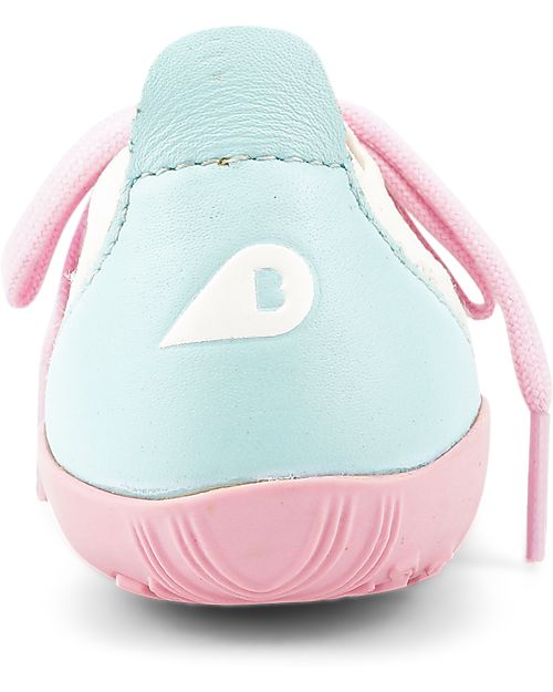 Bobux Scarpina I Walk Play Knit - Azzurro/Bianco - Camminatori Esperti Scarpe
