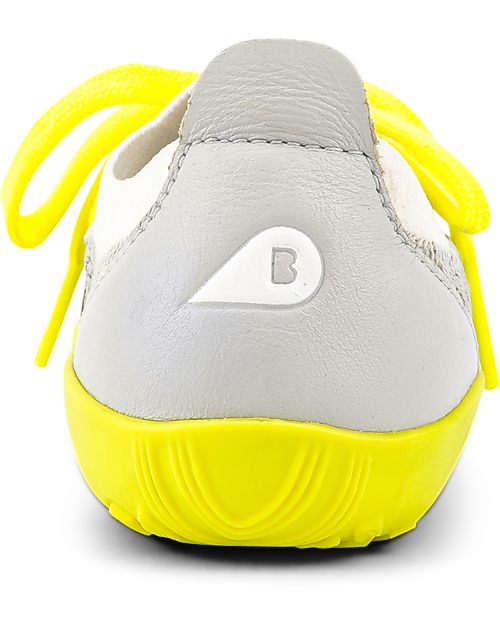 Bobux Scarpina I Walk Play Knit - Grigio/Bianco - Camminatori Esperti Scarpe