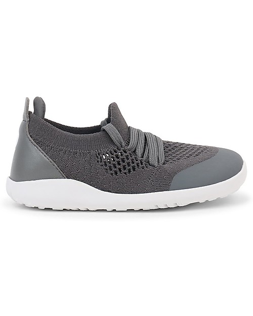 Bobux Scarpina I Walk Play Knit - Smoke - Camminatori Esperti Scarpe