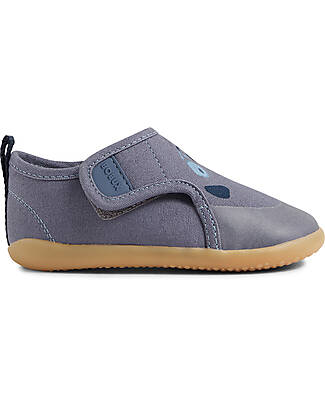 Bobux Scarpina I Walk Pure Nook Indoor - Cucciolo - Vintage Indigo - Perfette in Casa o all'Asilo Pantofole
