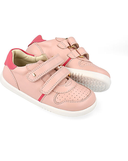 Bobux Scarpina I Walk Riley - Seashell e Guava - Camminatori Esperti Sneakers