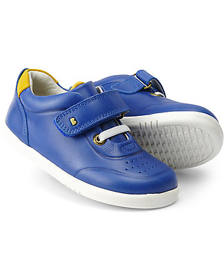 Bobux Scarpina I-Walk Ryder - Mirtillo/Chartreuse - Suola Super Flessibile! Scarpe