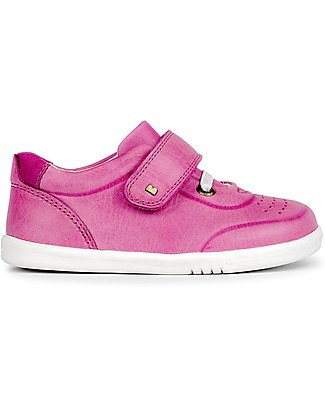 Bobux Scarpina I-Walk Ryder - Rosa/Lampone - Suola super flessibile! Scarpe