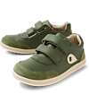 Bobux Scarpina Kid Plus Champ II - Bronze Green - Pelle Premium - Camminatori Esperti Scarpe