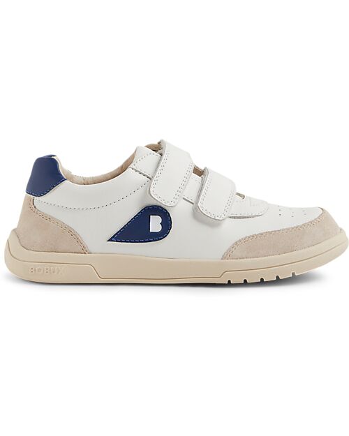 Bobux Scarpina Kid Plus Champ II - Gentian Blue - Pelle Premium - Camminatori Esperti Scarpe