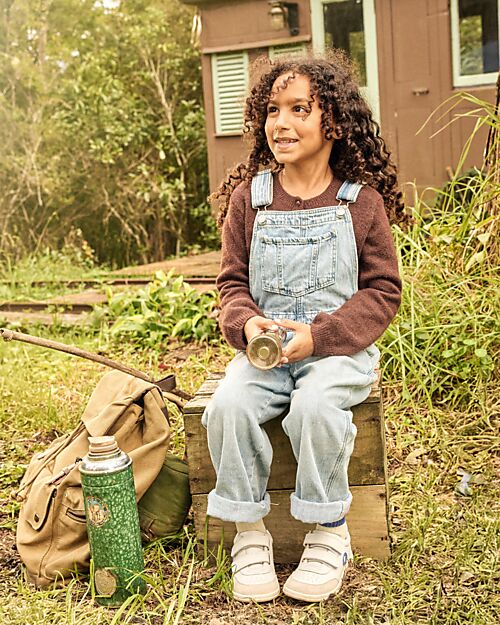 Bobux Scarpina Kid Plus Champ II - Gentian Blue - Pelle Premium - Camminatori Esperti Scarpe