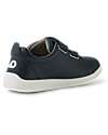 Bobux Scarpina Kid Plus Grass Court II - Blu Navy - Pelle Premium - Camminatori Esperti Scarpe