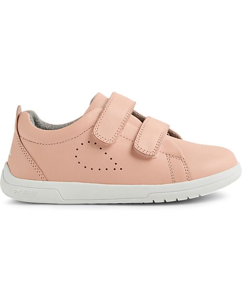 Bobux Scarpina Kid Plus Grass Court II - Seashell - Pelle Premium - Camminatori Esperti Scarpe