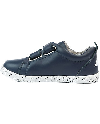 Bobux Scarpina Kid Plus Grass Court - Navy - Suola Imbottita e Flessibile! Scarpe