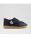 Bobux Scarpina Kid Plus Nook Indoor - Gufo - Blu Navy - Perfette in Casa o all'Asilo Pantofole