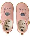 Bobux Scarpina Kid Plus Nook Indoor - Zebra - Rosa - Perfette in Casa o all'Asilo Pantofole