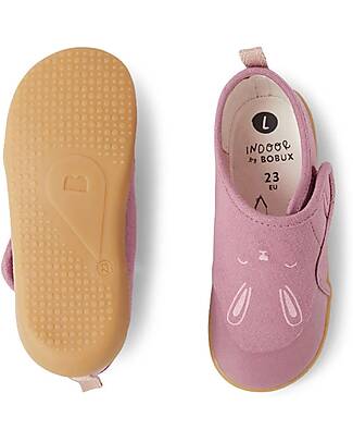 Bobux Scarpina Kid Plus Pure Nook Indoor - Bunny - Lilla - Perfette in Casa o all'Asilo Pantofole