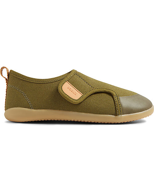 Bobux Scarpina Kid Plus Pure Nook Indoor - Dried Herb - Perfette in Casa o all'Asilo Pantofole