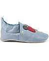 Bobux Scarpina Soft Sole - Ardesia con Trattore - La cosa migliore dopo i piedi scalzi! Scarpine Soft Sole