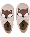 Bobux Scarpina Soft Sole - Beige con Volpe - La cosa migliore dopo i piedi scalzi! Scarpine Soft Sole