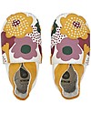 Bobux Scarpina Soft Sole - Bianco con Fantasia Floreale - La cosa migliore dopo i piedi scalzi! Scarpine Soft Sole