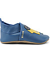Bobux Scarpina Soft Sole - Blu Cobalto con Camion - La cosa migliore dopo i piedi scalzi! Scarpine Soft Sole