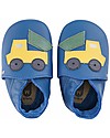 Bobux Scarpina Soft Sole - Blu Cobalto con Camion - La cosa migliore dopo i piedi scalzi! Scarpine Soft Sole