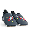 Bobux Scarpina Soft Sole, Blu Navy con Razzo - La cosa migliore dopo i piedi scalzi! Scarpine Soft Sole