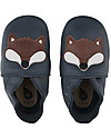 Bobux Scarpina Soft Sole, Blu Navy con Volpe - La cosa migliore dopo i piedi scalzi! Scarpine Soft Sole