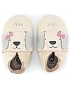 Bobux Scarpina Soft Sole Bo Buddies - Bow Pup Vanilla - La cosa Migliore dopo i Piedi Scalzi! Scarpine Soft Sole