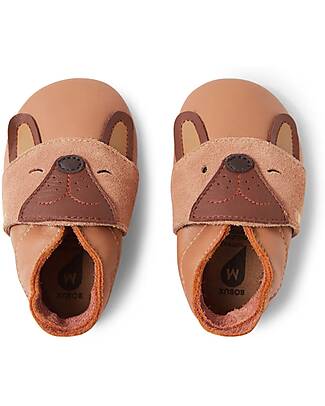 Bobux Scarpina Soft Sole - Buddy - Caramello - La cosa Migliore dopo i Piedi Scalzi! Scarpine Soft Sole