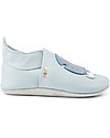 Bobux Scarpina Soft Sole - Celeste con Balena - La cosa migliore dopo i piedi scalzi! Scarpine Soft Sole