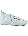 Bobux Scarpina Soft Sole - Celeste con Scooter - La cosa migliore dopo i piedi scalzi! Scarpine Soft Sole
