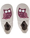 Bobux Scarpina Soft Sole - Color Latte con Gufetto - La cosa migliore dopo i piedi scalzi! Scarpine Soft Sole