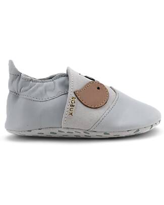 Bobux Scarpina Soft Sole - con Bradipo - Grigio - La Cosa Migliore dopo i Piedi Scalzi Scarpine Soft Sole