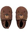 Bobux Scarpina Soft Sole - con Orso - Toffee - La Cosa Migliore dopo i Piedi Scalzi Scarpine Soft Sole