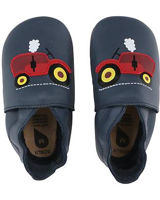 Bobux Scarpina Soft Sole con Trattore - Blu Navy - La cosa migliore dopo i piedi scalzi! Scarpine Soft Sole
