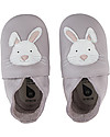 Bobux Scarpina Soft Sole, Lilla con Coniglietto - La cosa migliore dopo i piedi scalzi! Scarpine Soft Sole