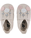 Bobux Scarpina Soft Sole, Panna con Palloncini - La cosa migliore dopo i piedi scalzi! Scarpine Soft Sole